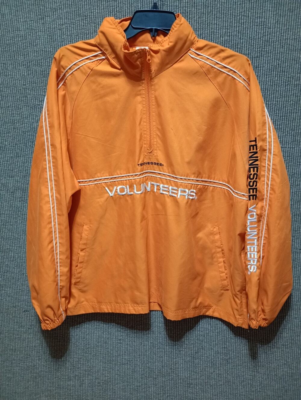 RED OAK Tennessee Volunteers Quarter Zip Up Windbreaker Size XL